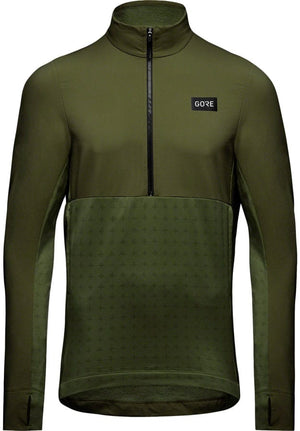 Gorewear Jerseys Utility Green / Small Gorewear Trail KPR Hybrid 1/2-Zip Jersey