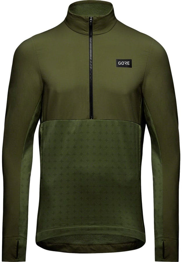 Gorewear Jerseys Utility Green / Small Gorewear Trail KPR Hybrid 1/2-Zip Jersey
