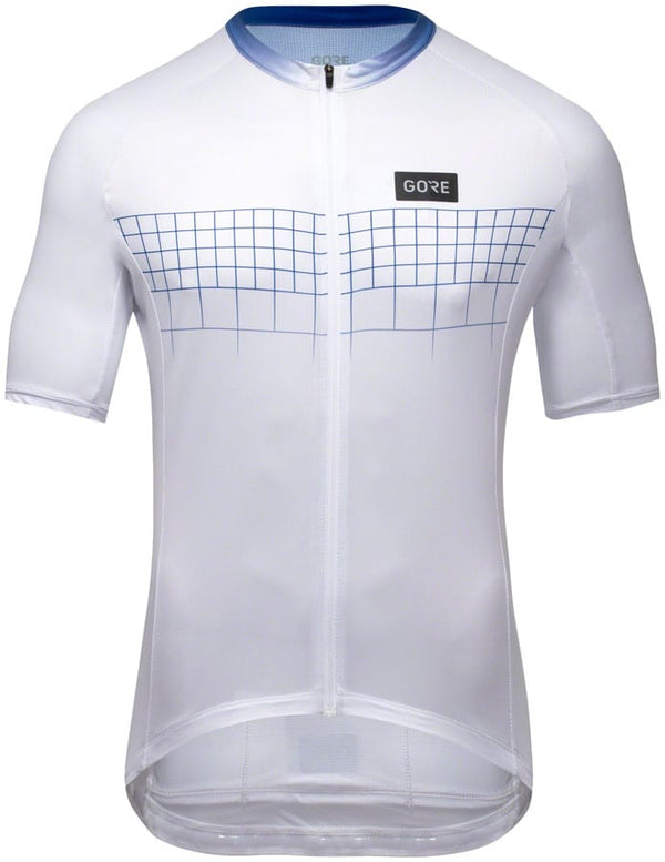 Gorewear Jerseys X-Large / White/Blue Gorewear Grid Fade Jersey 2.0 - Women's