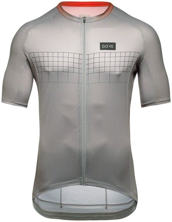 Gorewear Jerseys X-Small / Gray/Fire Gorewear Grid Fade Jersey 2.0 - Women's