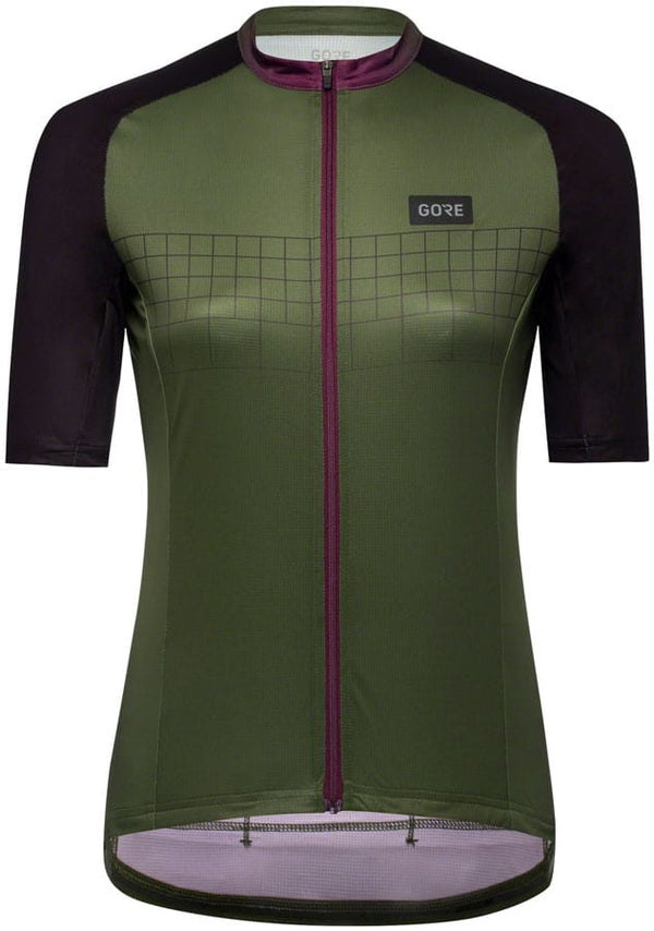 Gorewear Jerseys X-Small / Green/Purple Gorewear Grid Fade Jersey 2.0 - Women's