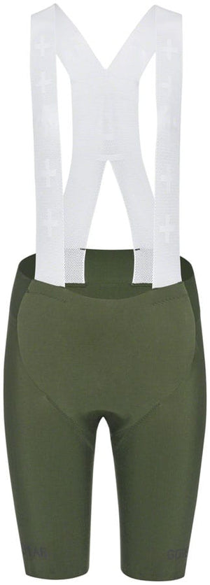 Gorewear Shorts and Pants Gorewear Distance Bib Shorts + 2.0 - Green Women's Large/12-14