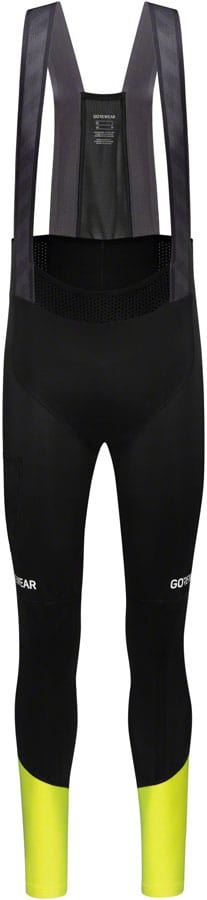 Gorewear Tights Black/Yellow / Large Gorewear Spinshift Thermo Bibs + - Men's