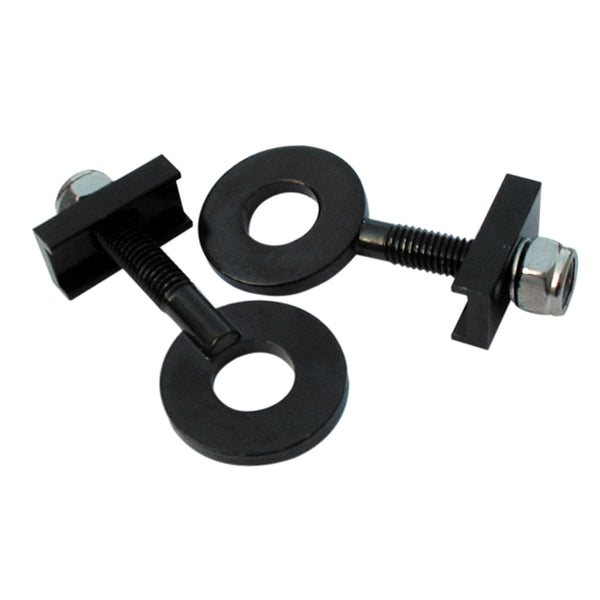 Gusset Axles & Axle Parts Gusset Disco Steel Axle Tensioner 10mm - Black Pr