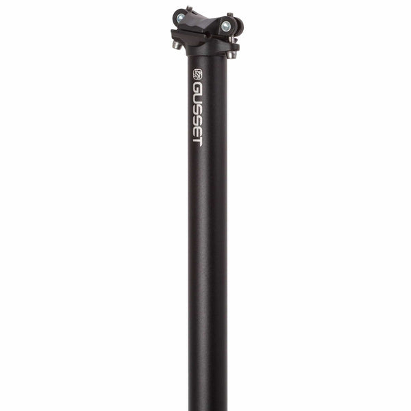 Gusset Seatpost 27.2Mm Gusset Lofty XXL Seatpost - 450mm, Black