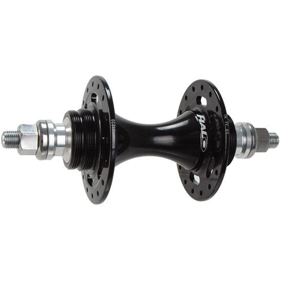Halo Hubs Halo Track Rear Hub (Double Fixed) 32h Black