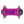 Halo Hubs Purple Halo DJ Wide Boy Non-Disc Front Hub - 32h