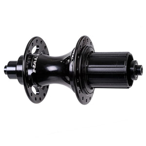 Halo Hubs Rear / Qrx130 / Polished Black Halo Retro Road Hubs