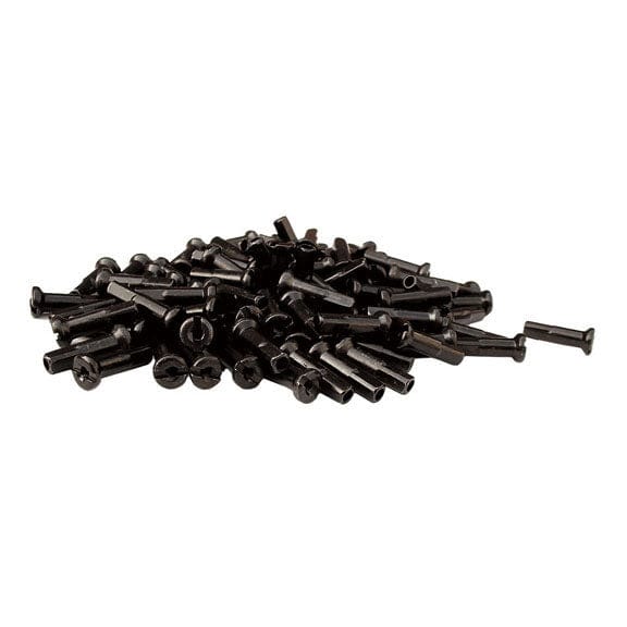 Halo Spoke Nipples Black Halo 14g Alloy Nipple 12mm - 50 Count
