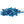 Halo Spoke Nipples Blue Halo 14g Alloy Nipple 12mm - 50 Count