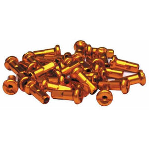 Halo Spoke Nipples Gold Halo 14g Alloy Nipple 12mm - 50 Count