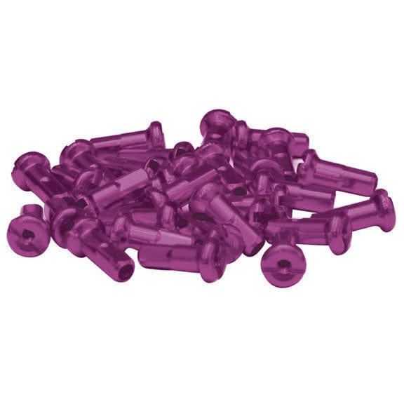 Halo Spoke Nipples Purple Halo 14g Alloy Nipple 12mm - 50 Count