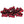 Halo Spoke Nipples Red Halo 14g Alloy Nipple 12mm - 50 Count