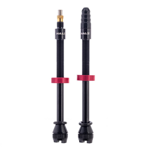 Halo Tubeless Valves 80Mm Halo Hi Flow Tubeless Presta Valves