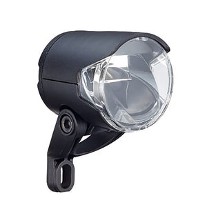 Herrmans Dynamo & Generator Light Herrmans H-Black MR4 Dynamo LED Head Light w/Brackets