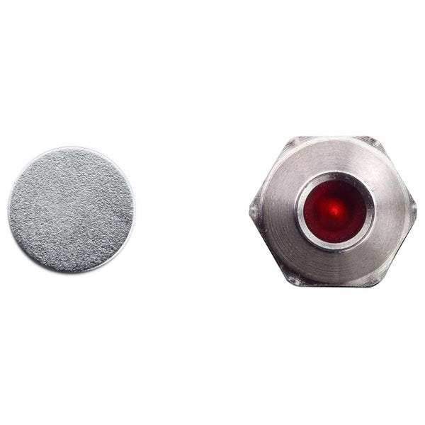 Hexlox Locks Hexlox Single Hexlox Non-Magnetic Code C 6mm Silver