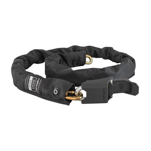 Hiplok Locks - Chain Hiplok Home Silver Chain Lock Black