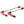 Halo Porkies QR Skewers CrMo Red Pair
