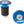 Hope Bars Ends & Plugs Blue Hope Grip Doctor Bar End Plugs