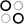 Hope Bottom Bracket Adaptors PF42 / 386 / T47-86/92 Hope Bottom Bracket Conversion Kit - DUB 29mm