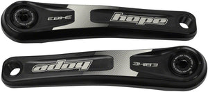 Hope Cranksets and Arms Hope Ebike Crank Arm Set - 155mm ISIS Standard Offset Black