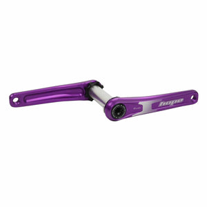 Hope Cranksets and Arms Hope Evo Crankset No Spider(68/73mm) 155mm Purple