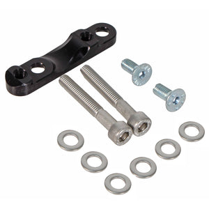 Hope Disc Brake Adapters & Bolts Hope Flat Mount Caliper Adapter Rear-160 (Y) Black