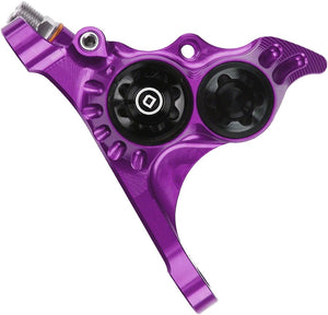 Hope Disc Brake Calipers Hope RX4+ Disc Brake Caliper - Flat Mount Front +20mm DOT Type Purple