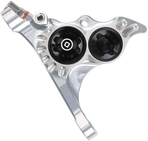 Hope Disc Brake Calipers Hope RX4+ Disc Brake Caliper - Flat Mount Front +20mm DOT Type Silver