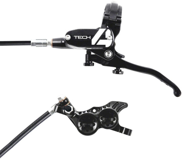 Hope Disc Brake & Lever Hope Tech 4 V4 Disc Brake and Lever Set - Rear Hydraulic Post Mount Black