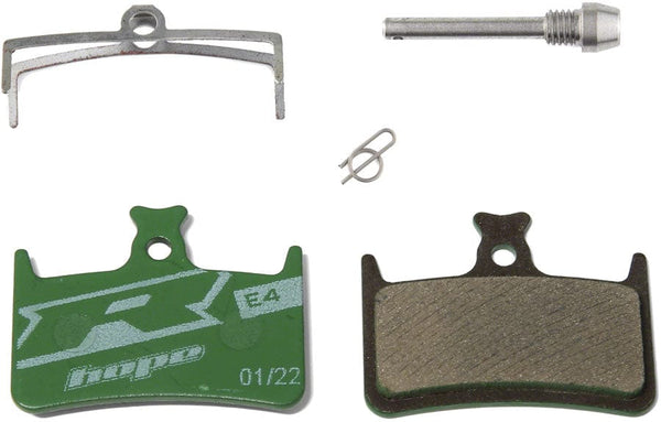 Hope Disc Brake Pads Hope E4 Brake Pads - Racing Organic Compound Fits E4 RX4+ RX4-SH Mono M4 Pair