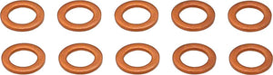 Hope Disc Hose and Parts Hope Brake Hose Seal Washer - Copper For 6mm Hose 10 pcs.