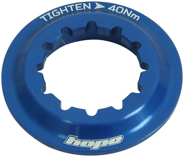 Hope Disc Rotor Blue Hope Center Lock Disc Lockring