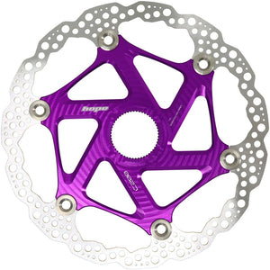 Hope Disc Rotor Hope MTB Floating Centre-Lock Disc Brake Rotor - 200mm Center-Lock Purple