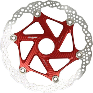 Hope Disc Rotor Hope MTB Floating Centre-Lock Disc Brake Rotor - 200mm Center-Lock Red