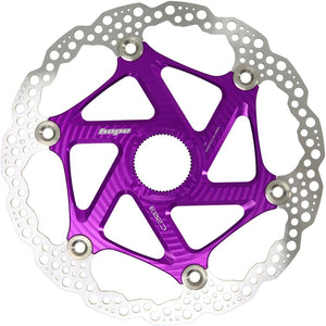 Hope Disc Rotor Hope MTB Floating Centre-Lock Disc Brake Rotor - 203mm Center-Lock Purple