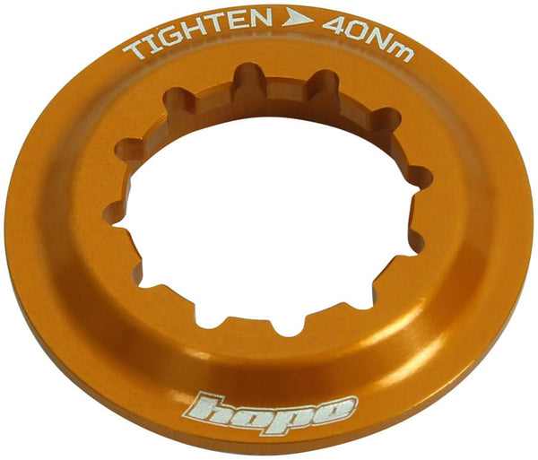 Hope Disc Rotor Orange Hope Center Lock Disc Lockring