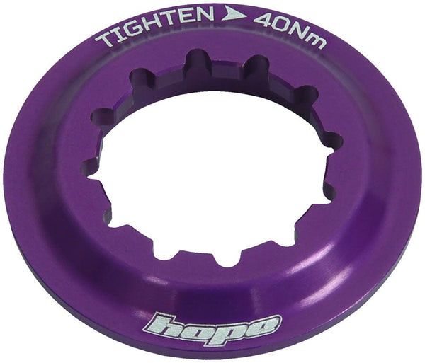 Hope Disc Rotor Purple Hope Center Lock Disc Lockring