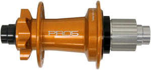 Hope Hubs Hope Pro 5 Rear Hub - 12 x 148mm 6-Bolt Micro Spline Orange 32H