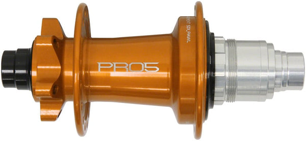 Hope Hubs Hope Pro 5 Rear Hub - 12 x 148mm 6-Bolt XD Orange 28H
