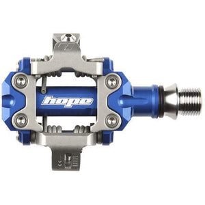 Hope Pedals Blue Hope Union RC Pedals - Dual Sided Clipless 9/16"