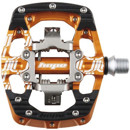 Hope Pedals Orange Hope Union GC Pedals