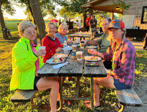 Moonrise Bike Ride is known for excellent food