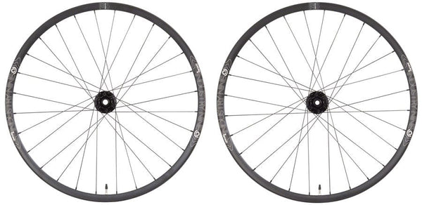 Industry Nine Wheels 27.5" / Shimano Micro Spline Industry Nine 1/1 Enduro S Wheelset - 15 x 110mm/12 x 148mm, 6-Bolt, Black