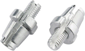 Jagwire Brake Lever Adjusting Barrel M7 Slotted Alloy Adjusting Barrel Bag of 10 Silver