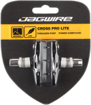 Jagwire Brake Pads Black Jagwire Cross Pro Brake Pads - Threaded Post