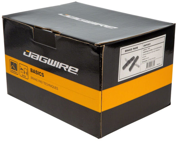 Jagwire Brake Pads Jagwire Mountain Sport Brake Pads Smooth Post 70mm Pad Box of 50 Pairs