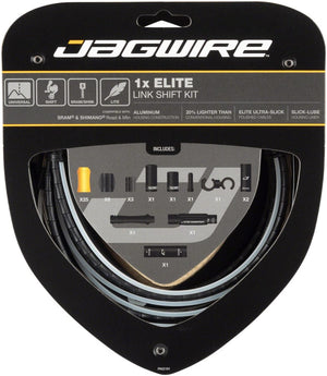 Jagwire Cables and Housing Black Jagwire 1x Elite Link Shift Cable Kit