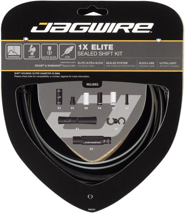 Jagwire Cables and Housing Black Jagwire 1x Elite Sealed Shift Cable Kit
