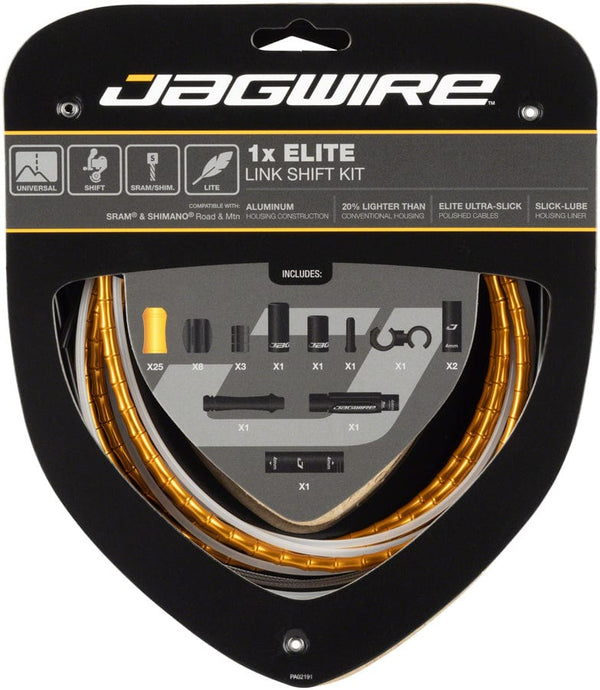 Jagwire Cables and Housing Gold Jagwire 1x Elite Link Shift Cable Kit